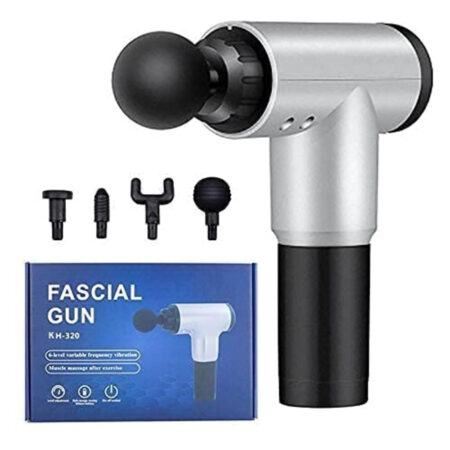 Pistolet de Massage Fascial Incurvé 9 Vitesses
