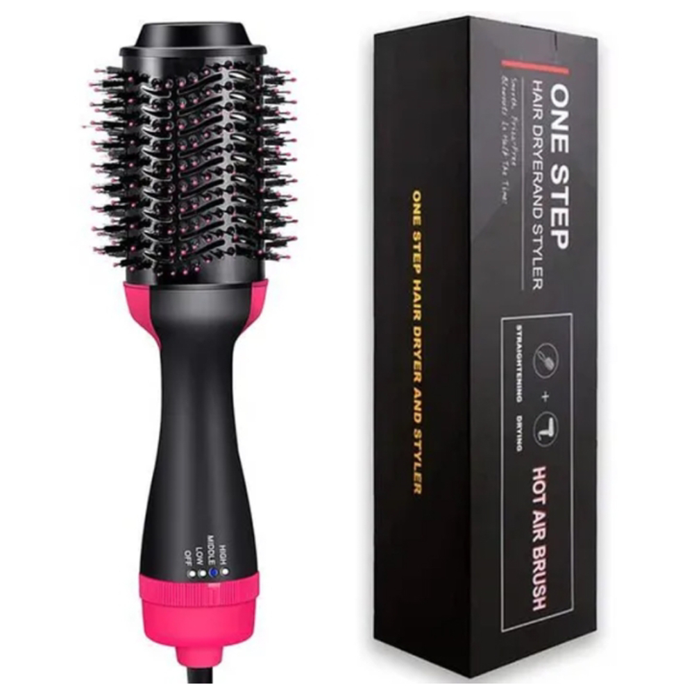ONE STEP Brosse à air chaude 3en1